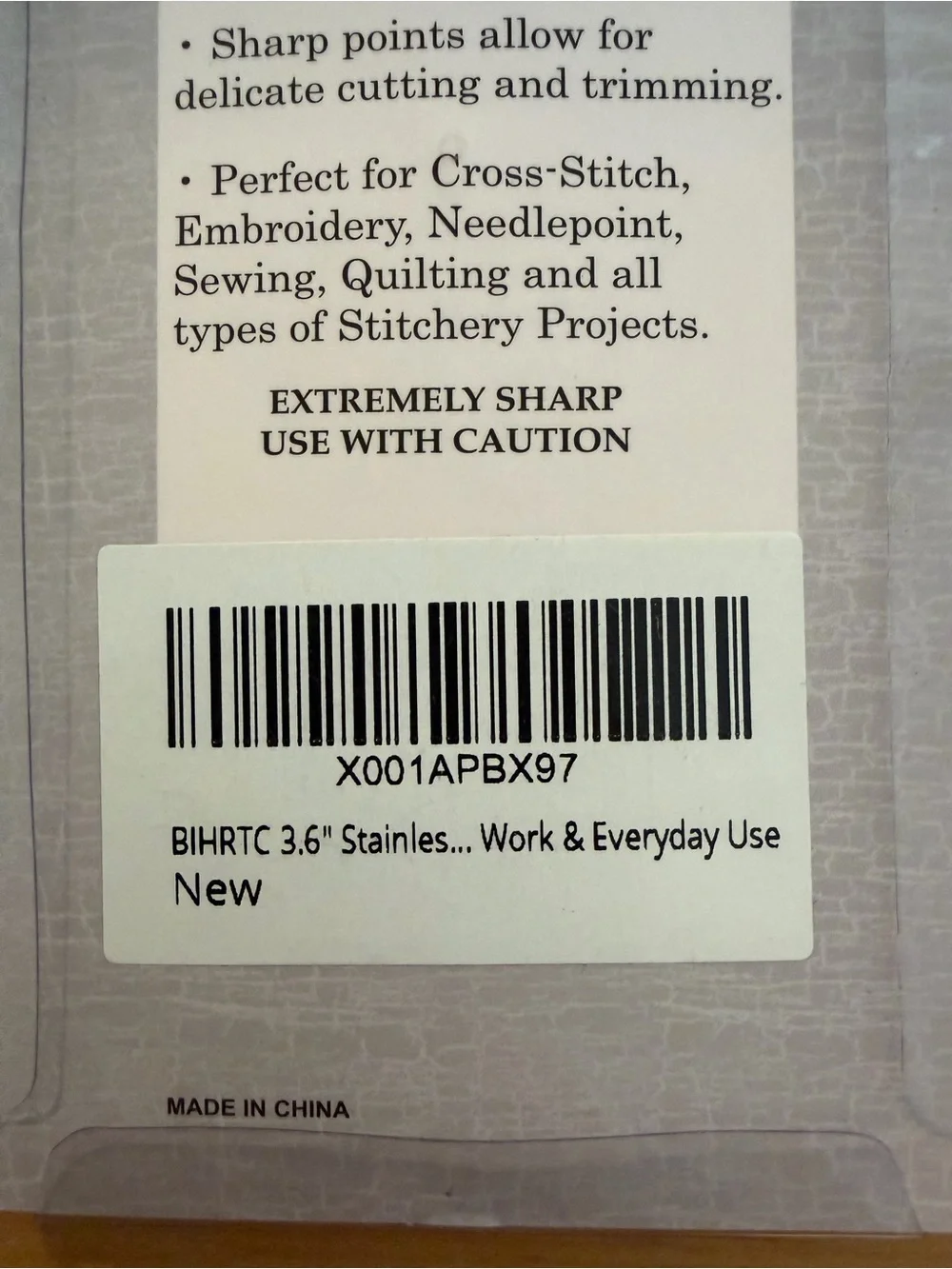 Bihrtc nwt vintage